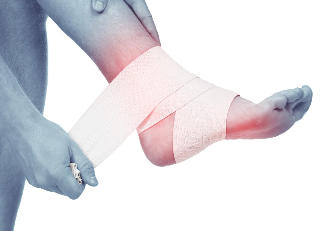 bandage my heels hurts